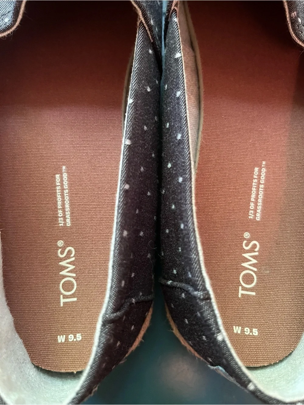 Toms espadrille slip